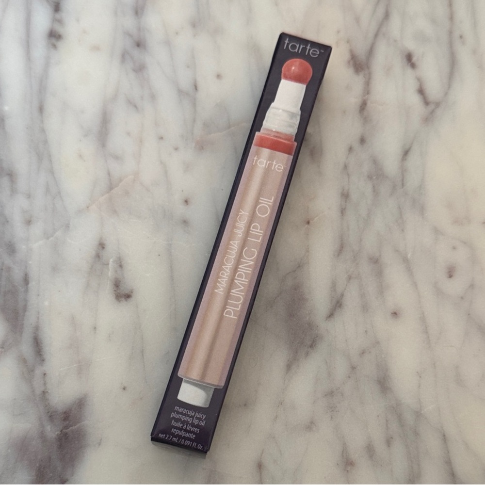 Tarte Maracuja Juicy Plumping Lip Oil in Rose NIB
